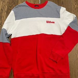 Wilson x Forever21 crewneck Mens vintage look